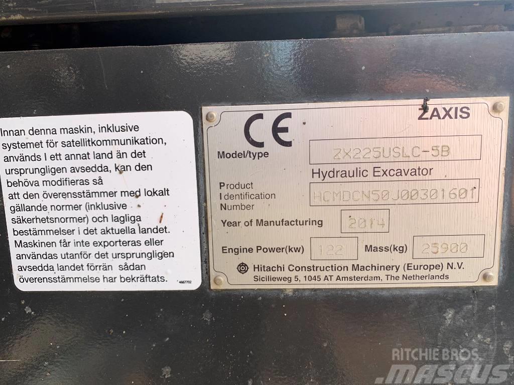Hitachi ZX 225 USLC - 5B Lánctalpas kotrók
