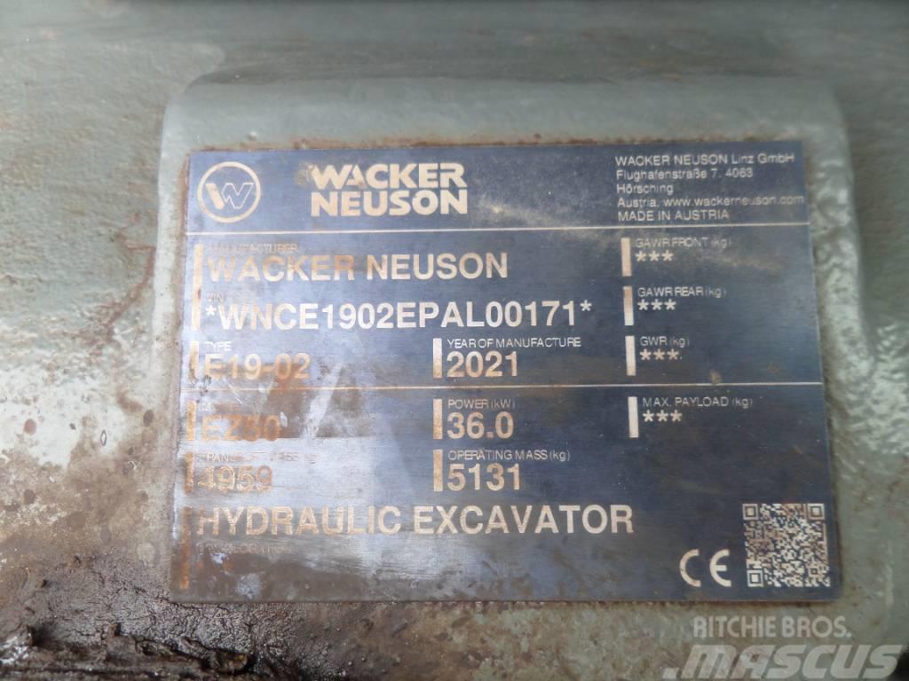 Wacker Neuson EZ 50 Lánctalpas kotrók