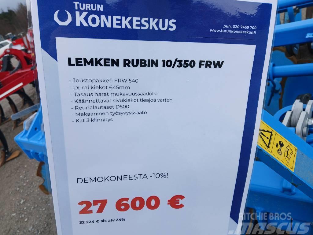 Lemken Rubin 10/350Frw Tárcsás boronák