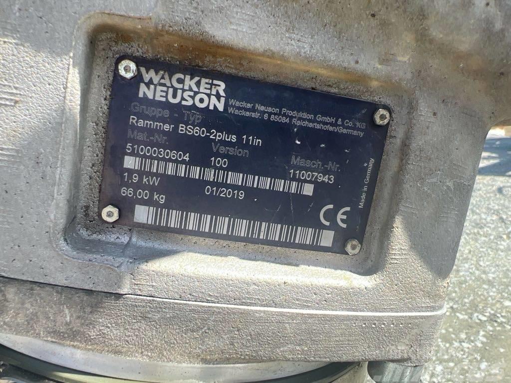 Wacker Neuson BS60-2plus 11in Tampers
