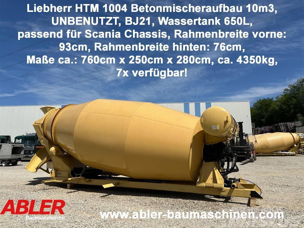 Liebherr HTM 1004 Betonmischer UNBENUTZT 10m3 for Scania Betonkeverők/Betonpumpák