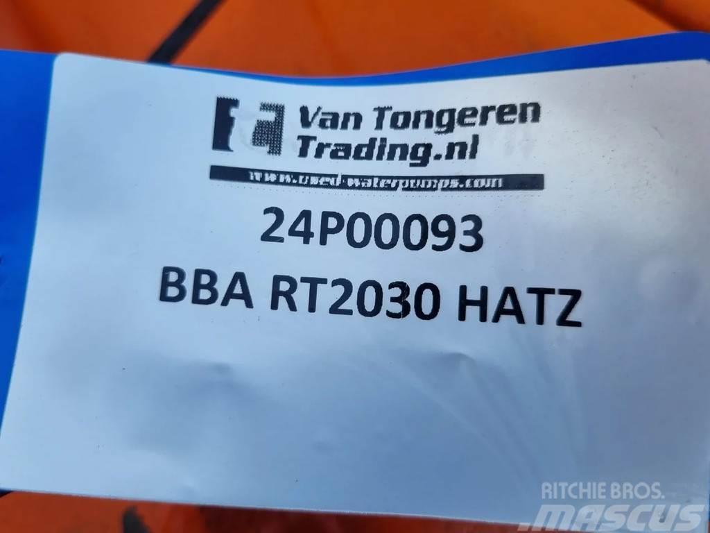 BBA BT/RT2030 HATZ 1D81z Vízpumpák