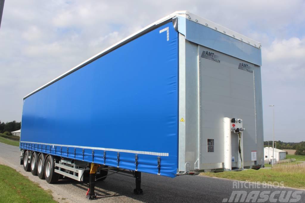 AMT GA400 - 4  akslet gardin trailer Curtainsider semi-trailers