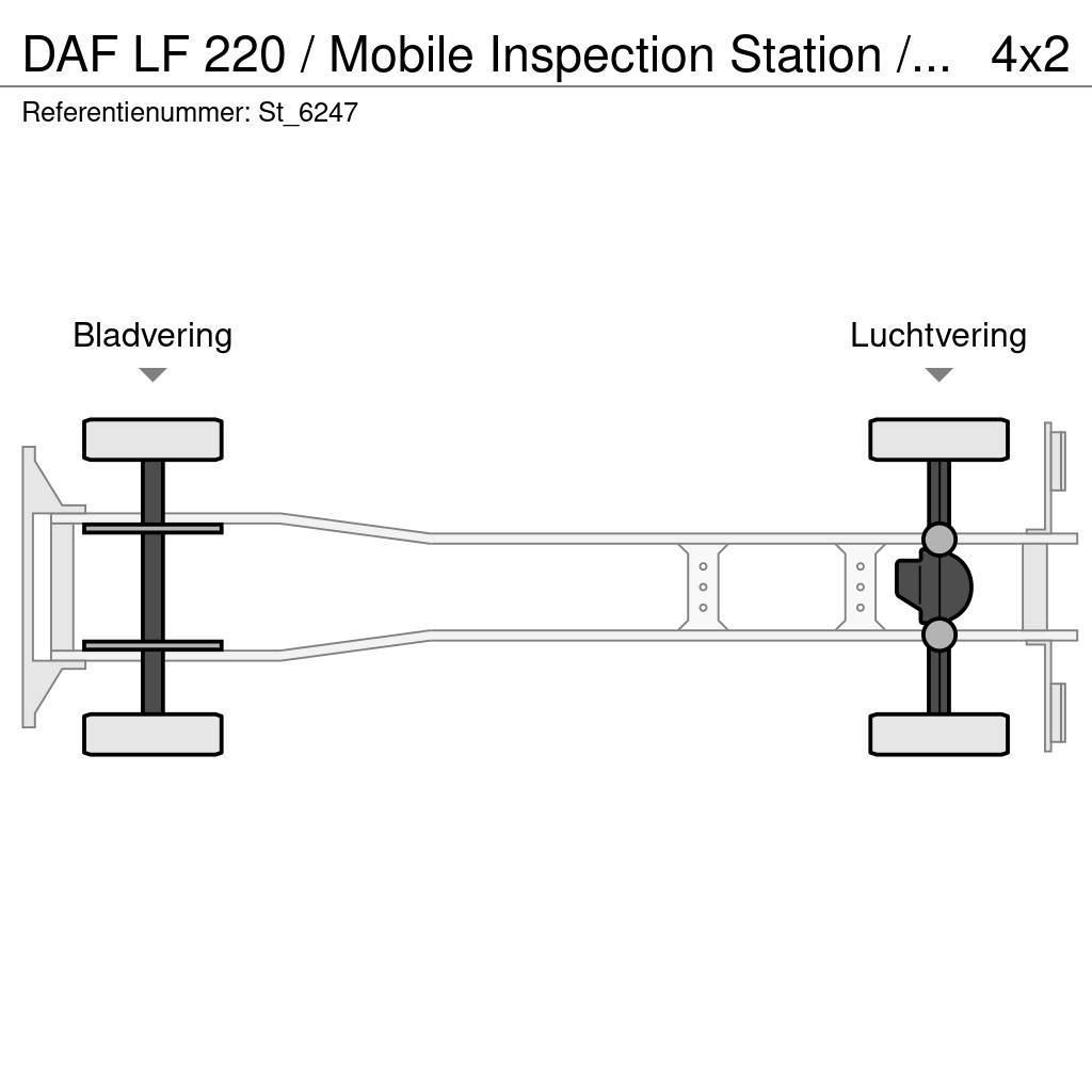 DAF LF 220 / Mobile Inspection Station / APK / TUV / M Dobozos teherautók
