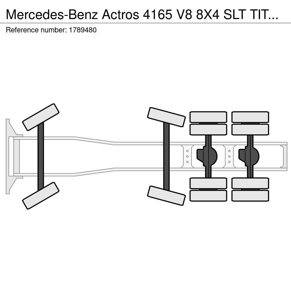 Mercedes-Benz Actros 4165 V8 8X4 SLT TITAN HEAVY DUTY TRACTOR / Nyergesvontatók