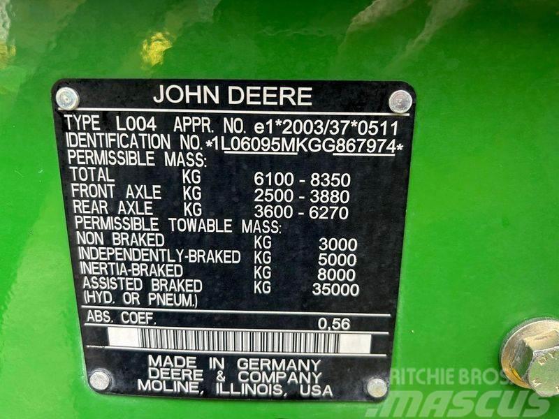 John Deere 6095MC Traktorok