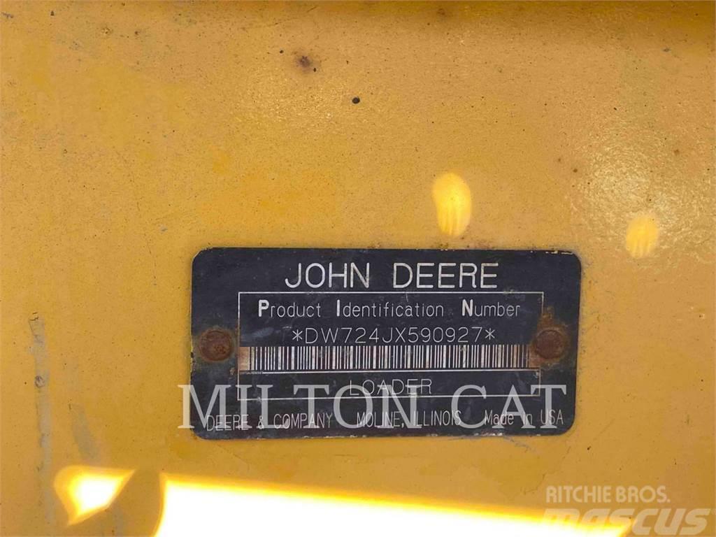 John Deere 724J Gumikerekes homlokrakodók