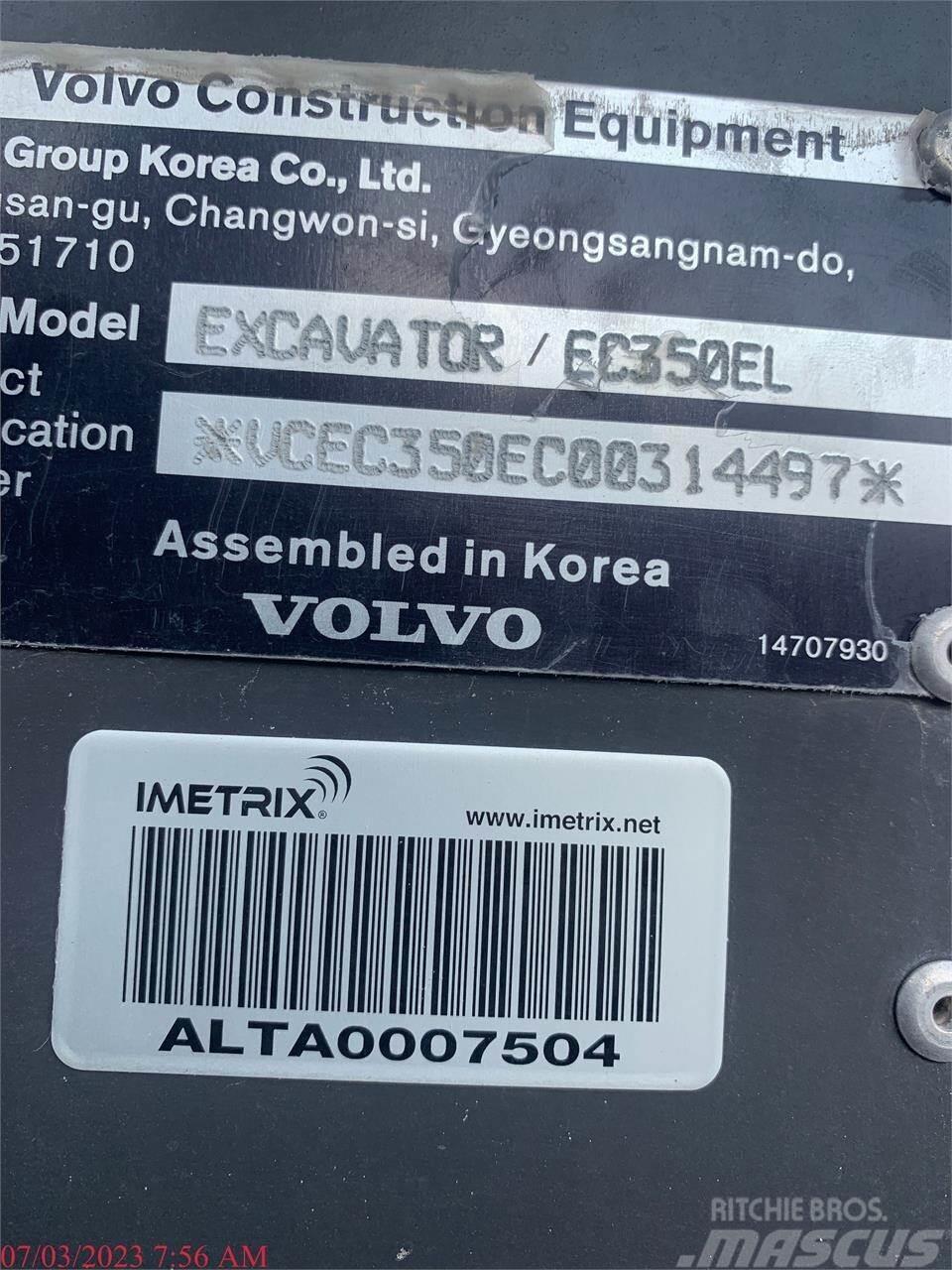 Volvo EC350EL Lánctalpas kotrók
