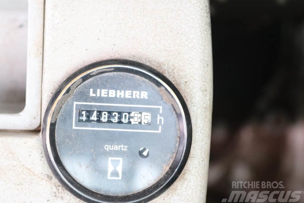 Liebherr A 924 C Umschlagbagger mit Greifer Gumikerekes kotrók