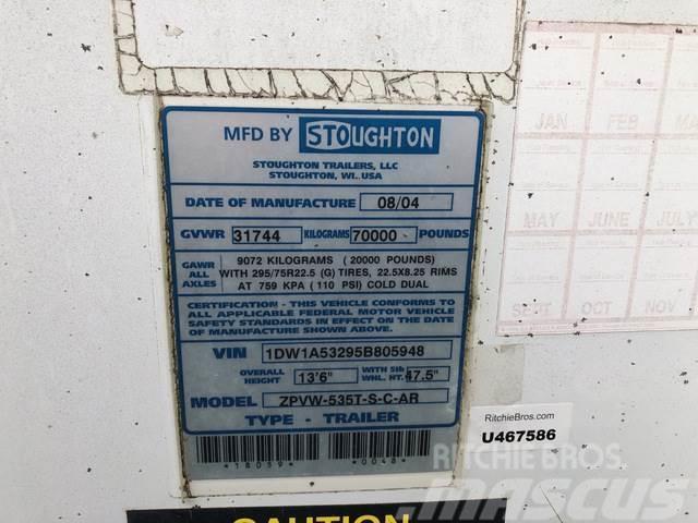 Stoughton ZPVW-535T-S-C-AR Dobozos pótkocsik
