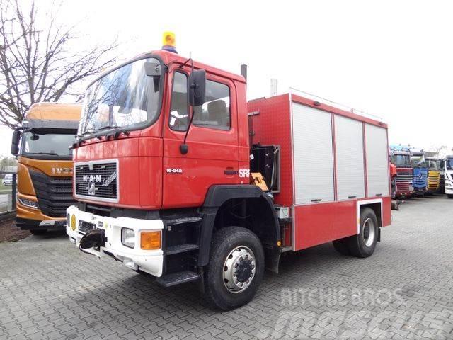 MAN F90 16.242 4X4 / Feuerwehr Darus teherautók