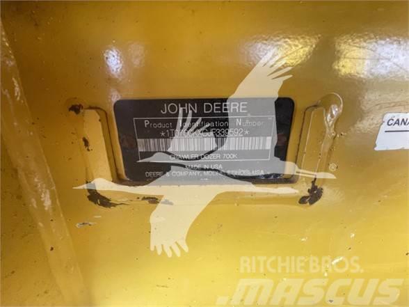 John Deere 700K lánctalpas dózerek