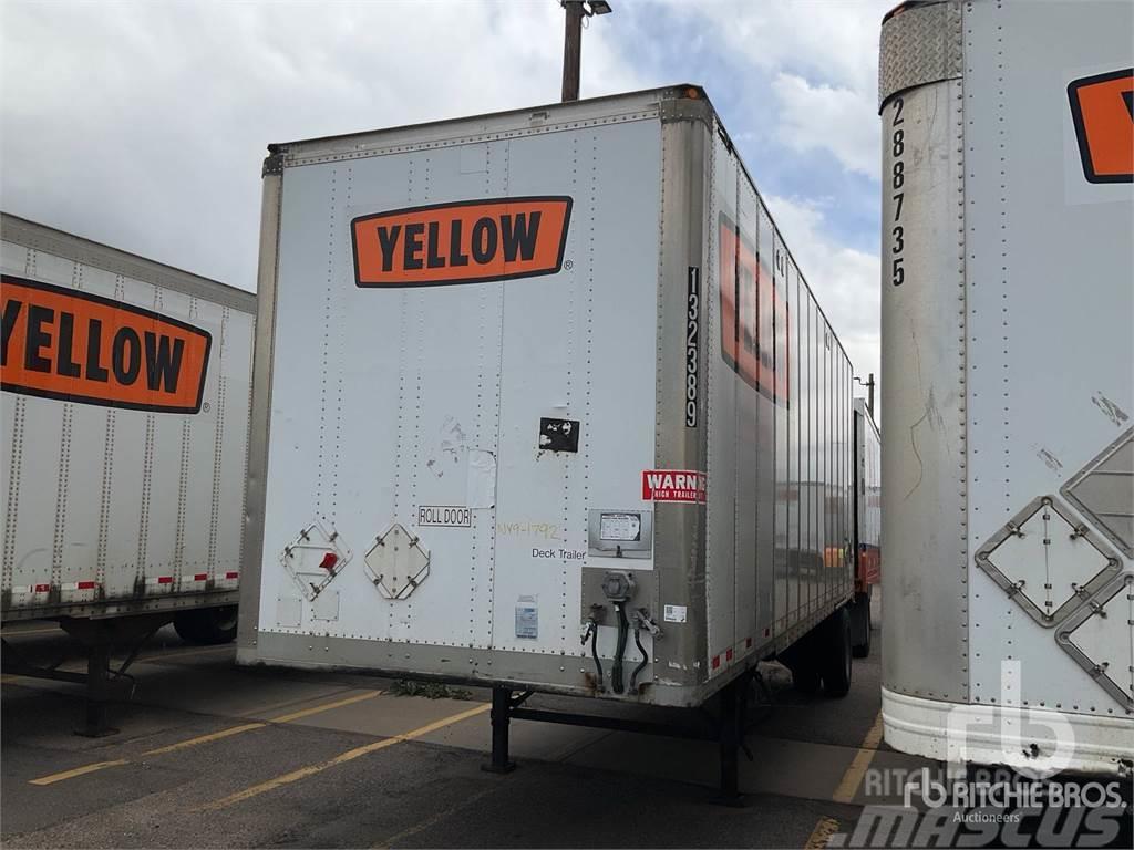 Stoughton 28 ft x 102 in S/A (Inoperable) Box body semi-trailers