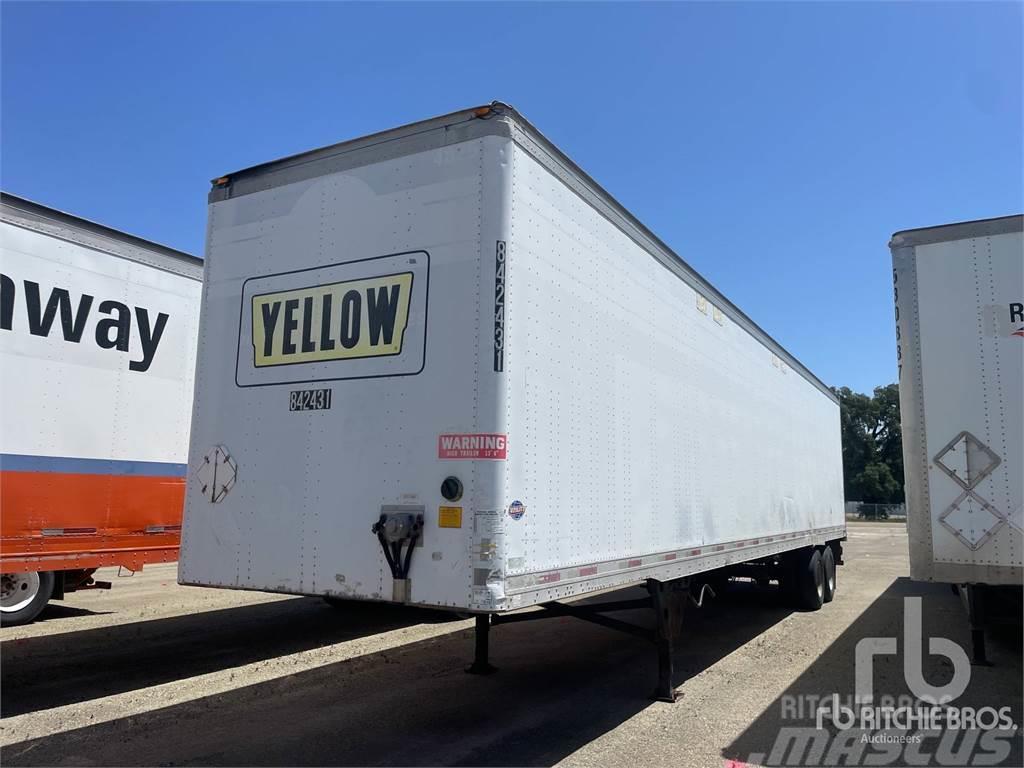 Utility 48 ft x 102 in T/A Box body semi-trailers