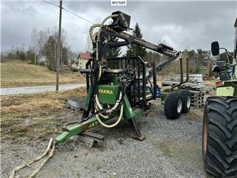 Farma CT 6,0-9 forestry trailer with crane