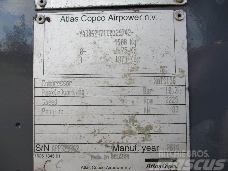 Atlas Copco XATS 156 DD - N Compressors