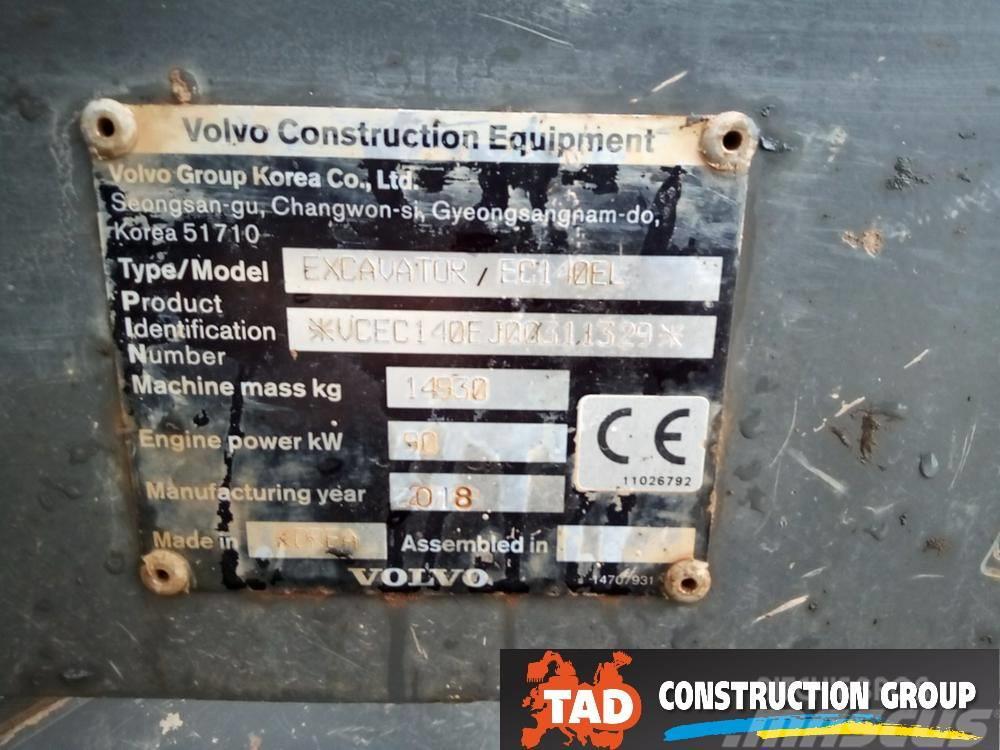 Volvo EC 140 E Crawler excavators