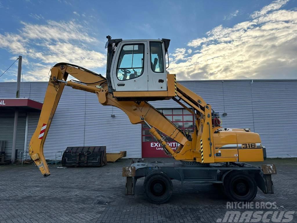 Liebherr A 316 Litronic With 15KW GENERATOR Waste / industry handlers