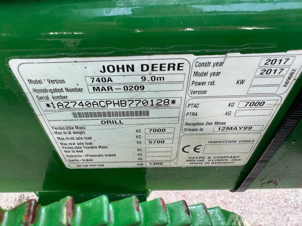 John Deere 9M Semanatoare cu Discuri Scarifiers