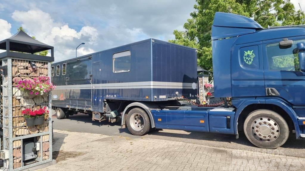 Jumbo EO 60Z - Super Paardentrailer + camper GEEN BTW! Animal transport trailers