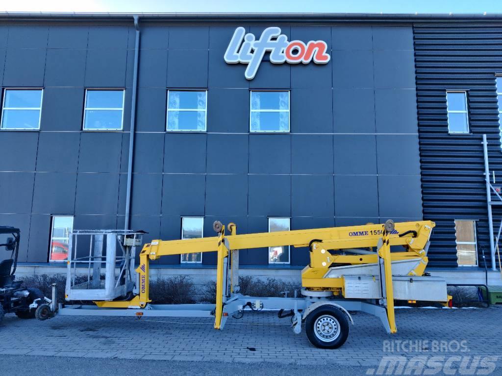 Omme 1550 EXB Skylift Trailer mounted aerial platforms