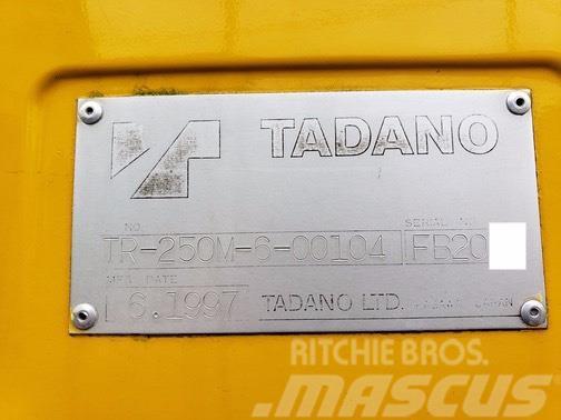 Tadano TR250M-6 Rough terrain cranes