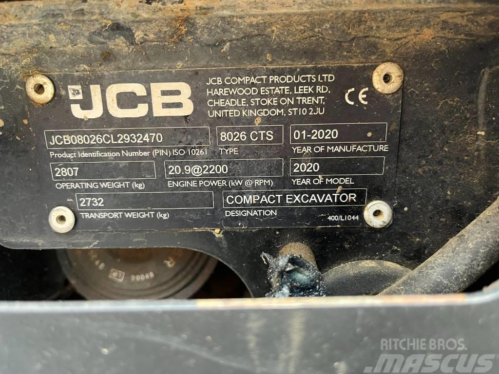 JCB 8026 Mini excavators < 7t (Mini diggers)
