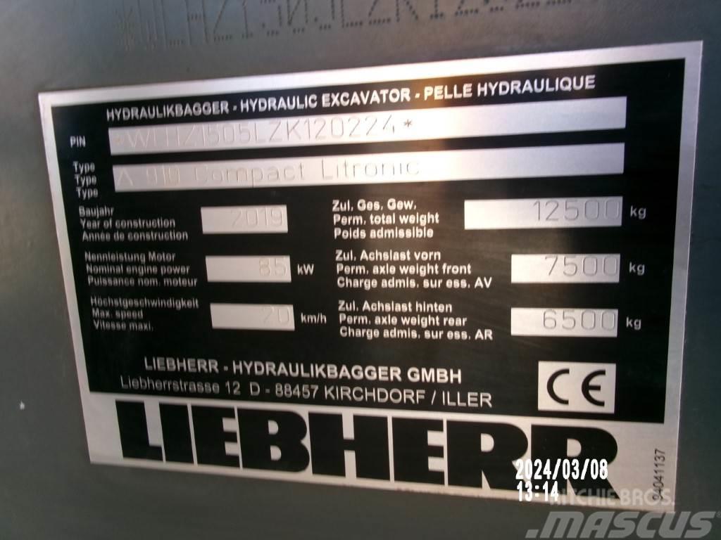 Liebherr A 910 Compact Litronic Wheeled excavators