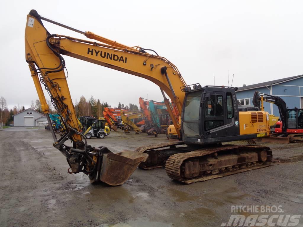 Hyundai R210 LC Crawler excavators