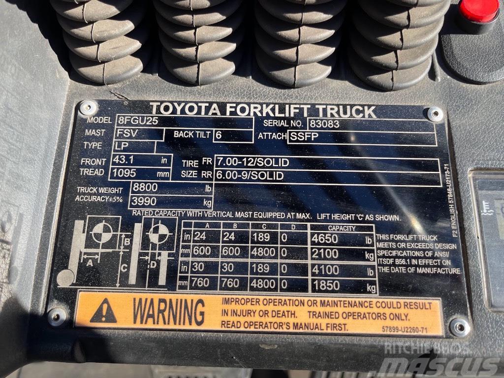 Toyota 8FGU25 Forklift trucks - others