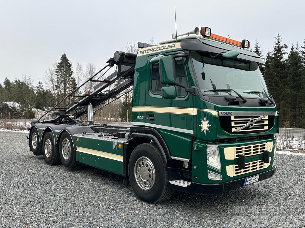 Volvo FM500 8x2*6 trippeli, vaijerilaite Cable lift demountable trucks