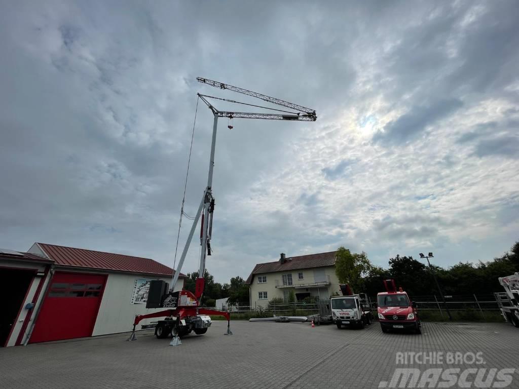FB GRU GA 727 D80 - Schnellbaukran-Dachdeckerkran-Kran Tower cranes