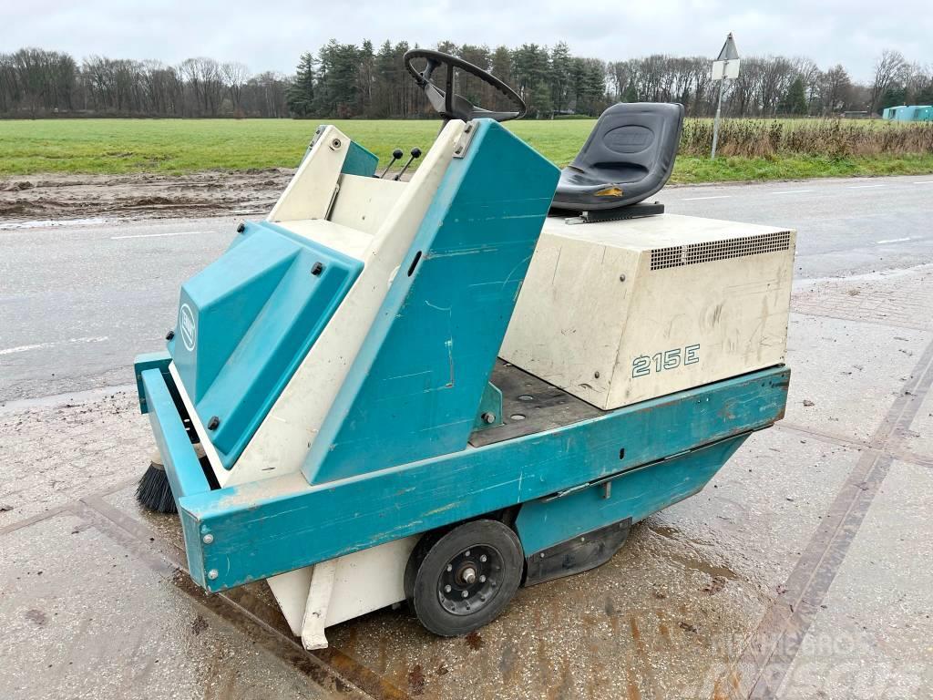 Tennant 215E Sweeper - Good Working Condition Sweepers