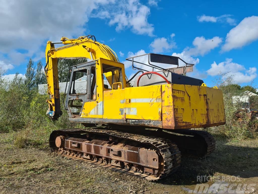 JCB JS 200 LC BREAKING Tracks, chains and undercarriage