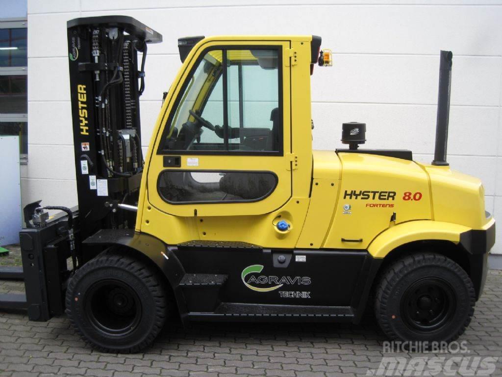 Hyster H 8.0 FT 6 Diesel trucks