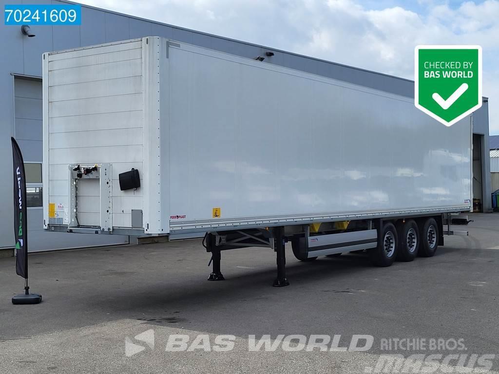 Schmitz Cargobull SCB*S3B 3 axles Liftachse Box body semi-trailers
