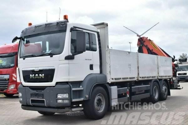 MAN TGS 26.360 + Palfinger PK22002 Crane trucks