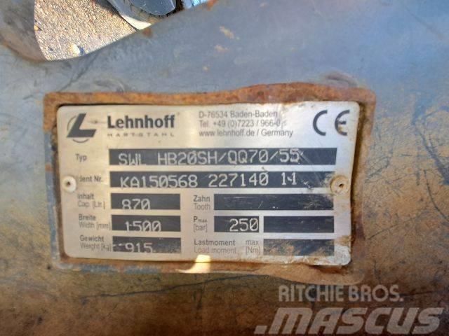 Lehnhoff Uni-Schwenktieflöffel f. OQ70/55 Backhoes