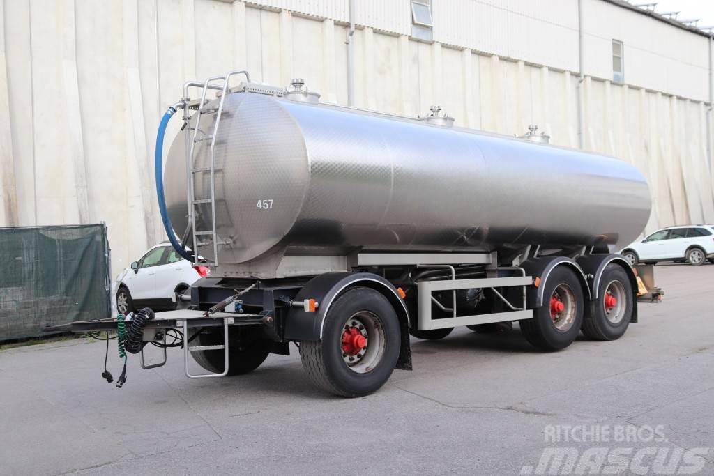 Magyar 24D Milch isoliert 3 Kammern 18.000l. Tanker trailers