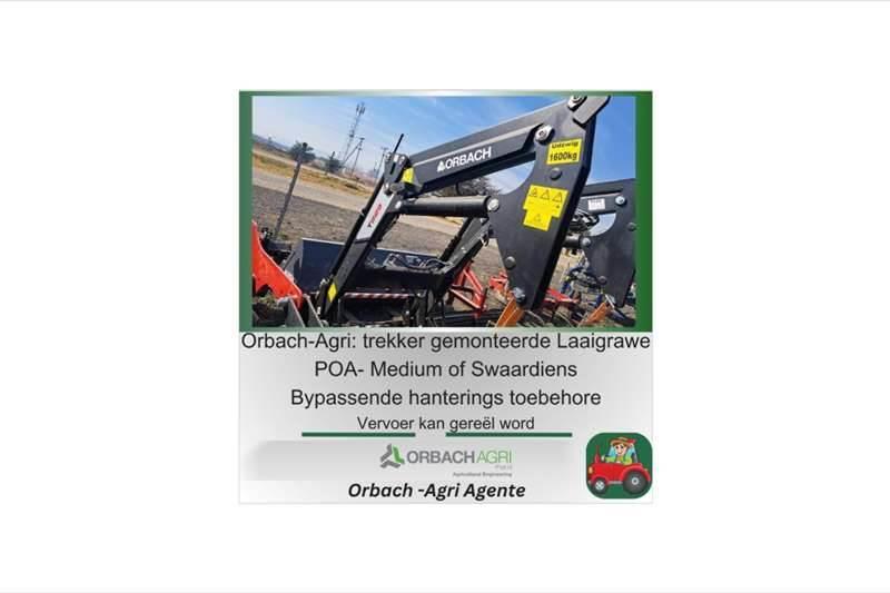  Orbach-Agri tractor mounted Wheel loaders
