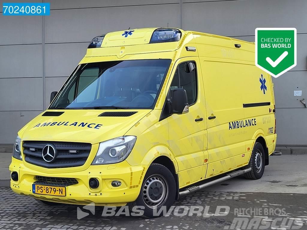 Mercedes-Benz Sprinter 319 CDI Automaat V6 Euro6 Complete NL Amb Ambulances