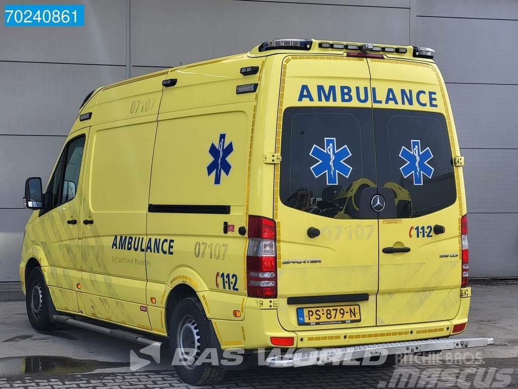 Mercedes-Benz Sprinter 319 CDI Automaat V6 Euro6 Complete NL Amb Ambulances