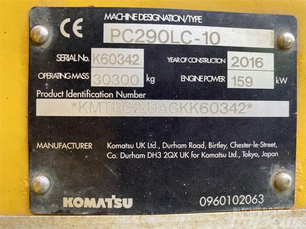 Komatsu PC290LC-10 Crawler excavators