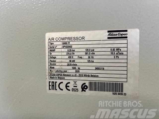 Atlas Copco GA90FF Compressors