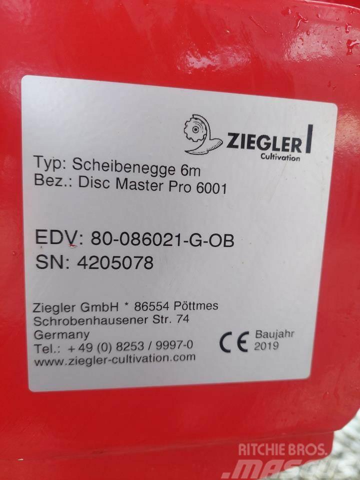 Ziegler DISC MASTER PRO 6001 Disc harrows