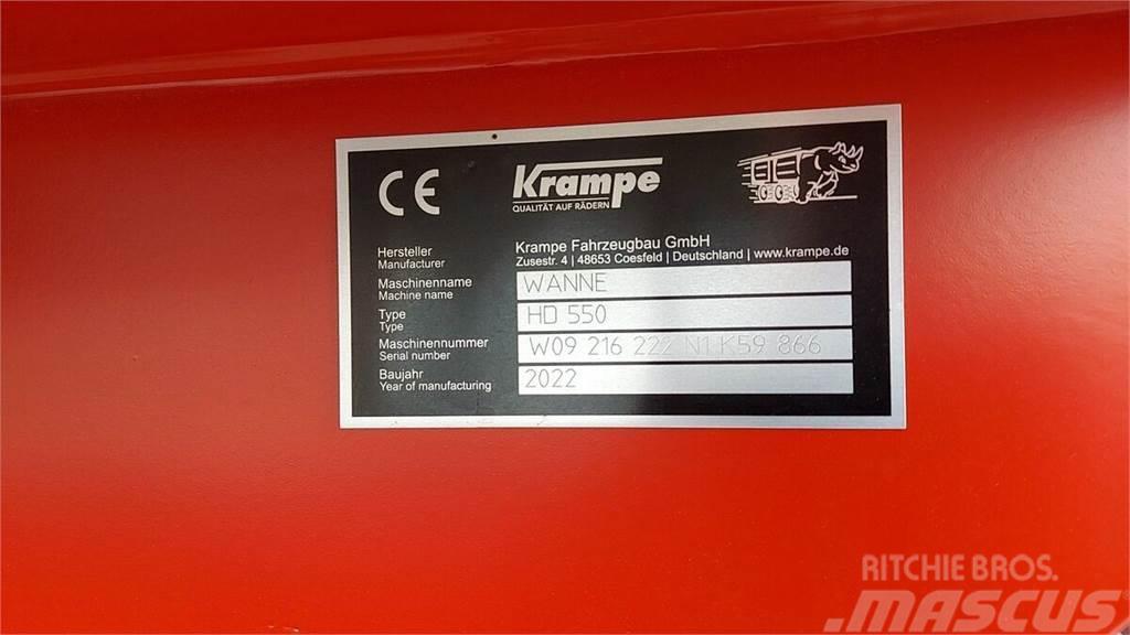 Krampe HD 550 Carrier / HP 20 Other trailers