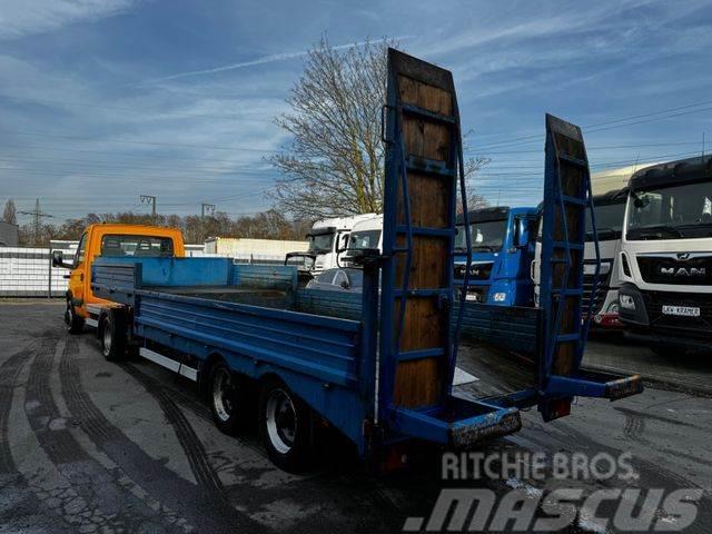 Blomenröhr Tieflader/Baumaschinen/Rampen/Mini/9200 kg/PKW Low loader-semi-trailers