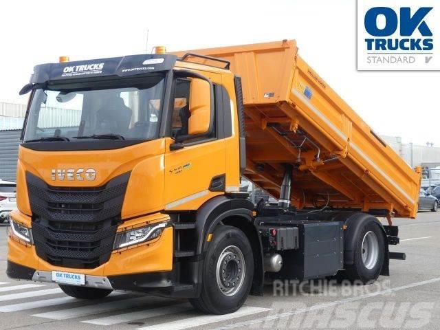 Iveco S-Way AD190S40/P CNG 4x2 Meiller AHK Intarder Tipper trucks