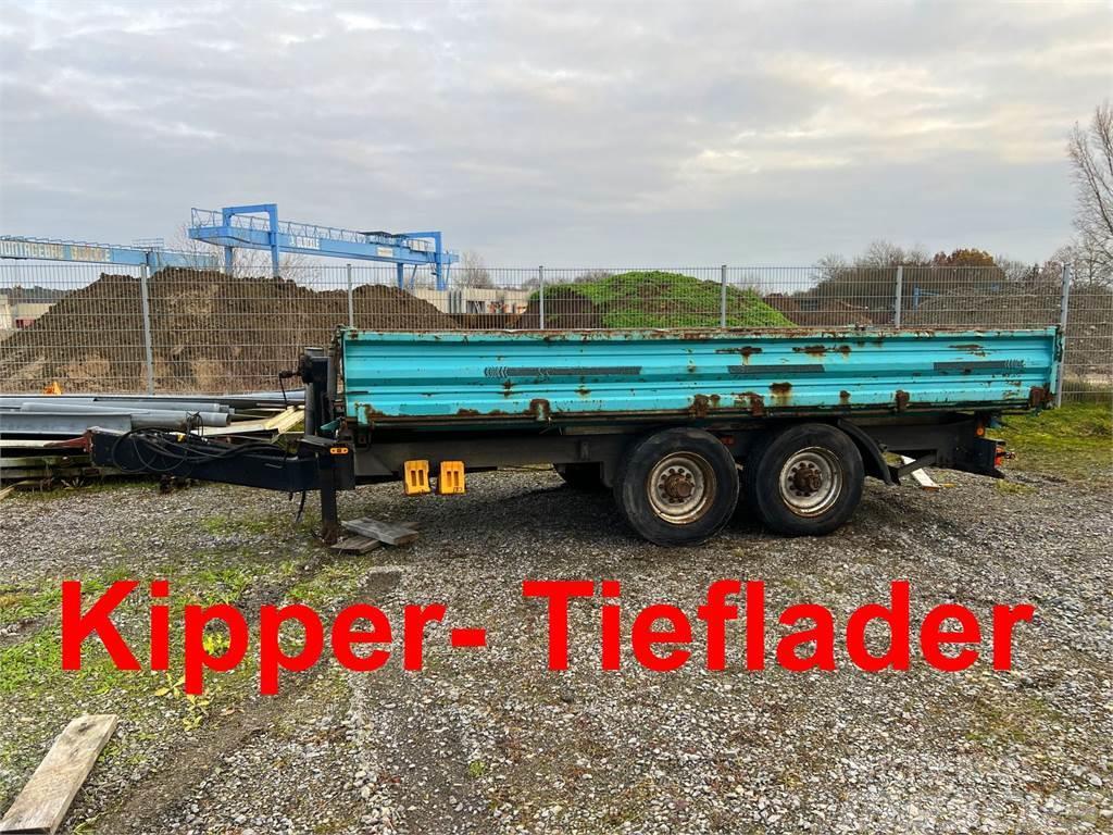 Obermaier 14 14 t Tandemkipper- Tieflader Tipper trailers
