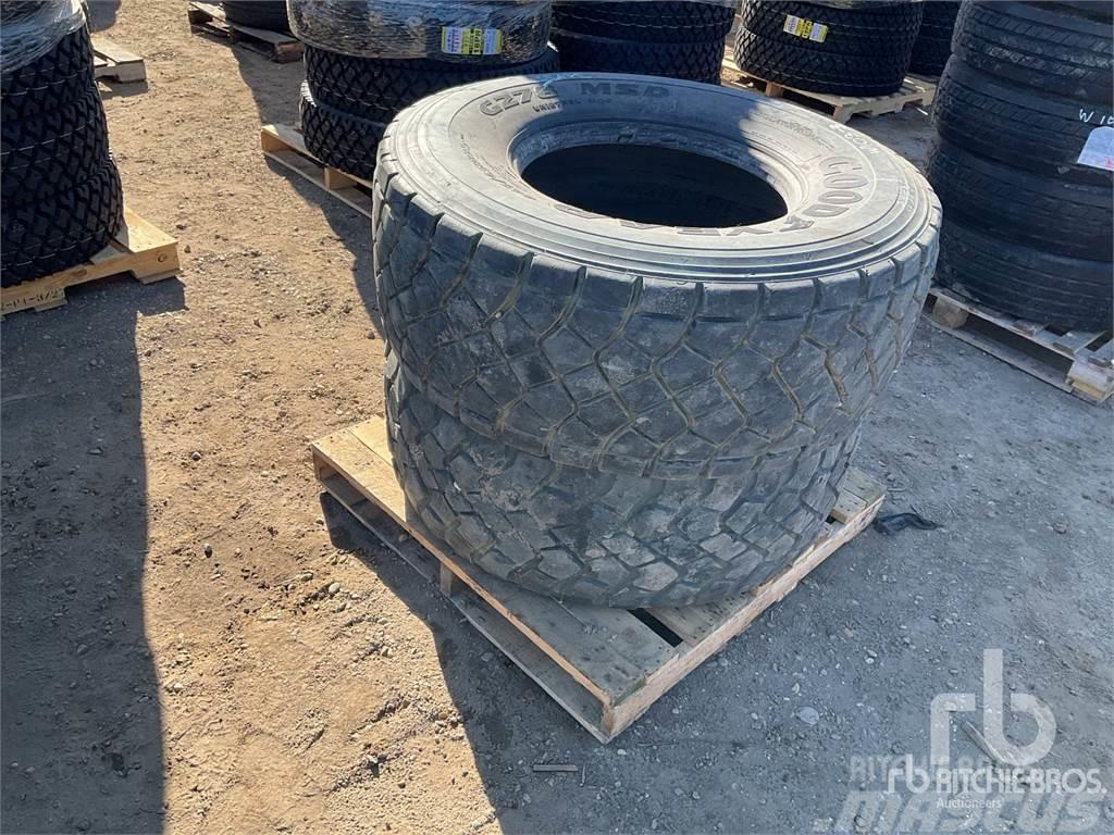 Goodyear Quantity of (2) 445/65R22.5 Tyres, wheels and rims